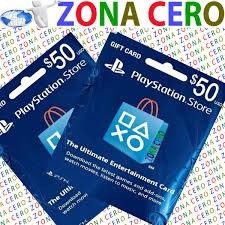 Tarjeta Digital De 50 De Play Station Network Digital Code