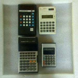 Antiguas Calculadoras Casio Coleccionistas