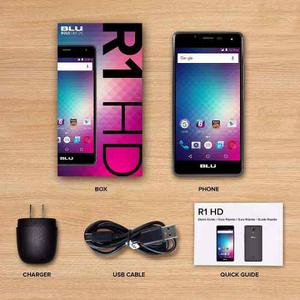 Blu R1 Hd 16 Gb / 2 Gb / 5 Lcd / 8 Mp / 4g Lte / Dual Sim