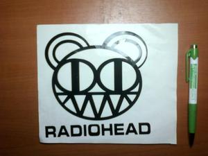Calcomania Radiohead Rock
