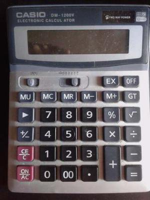 Calculadora Casio Dm- V. Electronic Calculator