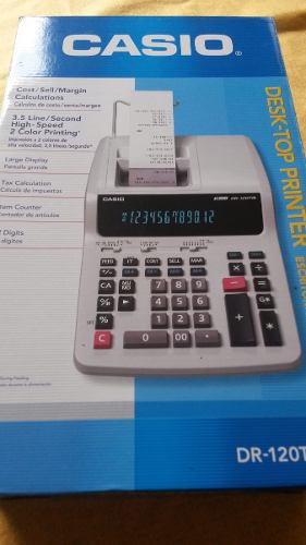 Calculadora-impresora Casio