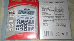 Calculadoras Marca Kadio b Nuevas