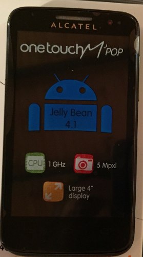 Teléfono Alcatel One Touch Mpop Barato, Android 4.1+4gb Rom