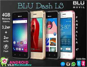 Teléfono Blu Dash L3 Doble Línea Liberado 4gb