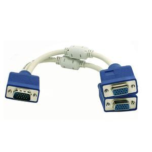 Cable Spliter Multiplicador Vga Divisor 2 Monitores
