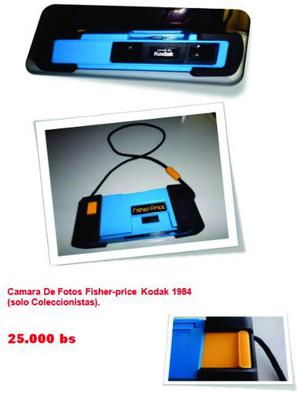 Camara Kodak Azul Fisher Price