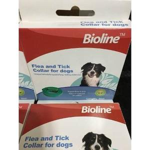 Collar Bioline Antipulgas Y Antigarrapatas Para Perros