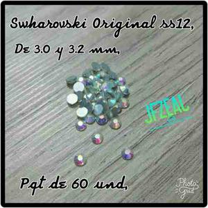 Cristales Swarovski 60 Unidades Ss12