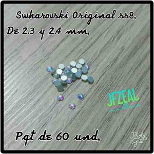 Cristales Swarovski 60 Unidades Ss8