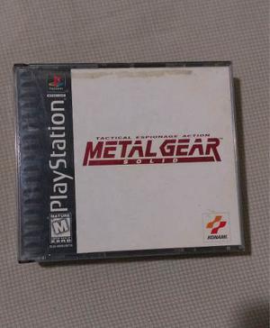 Juego Metal Gear Solid Ps1 Original Playstation 1