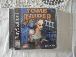 Juego Psone Tomb Raider Iii