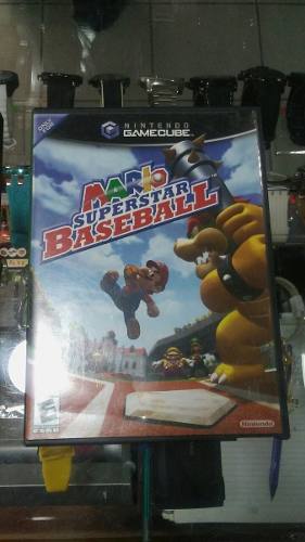 Mario Baseball Gamecube Original Caja Y Manual