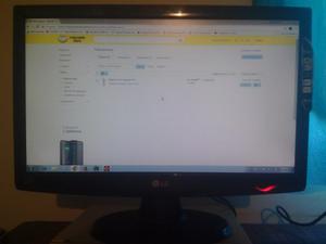 Monitor Lg Pantalla Plana Lcd Flatron En Prefecto Estado