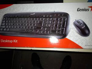 Teclado Genius C-110 Antiderrame Nuevo Original Usb