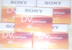 Video Cassette Sony Dv Premium 60 Min Lp:90