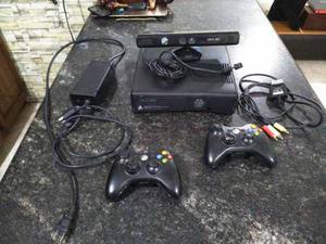 Xbox 360 Slim 12 Juegos + 2 Controles Poco Uso + Kinect