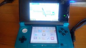 3ds Verde Con Marrón 1 Mes De Garantía 3 Juegos