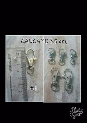 Cancamos De Metal Para Llaveros De 3,5cm - N°1