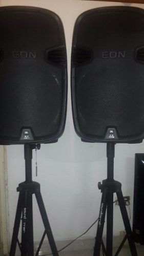 Corneta Amplificada Jbl Eon 515 Con Paral Y Bolso Poco Uso