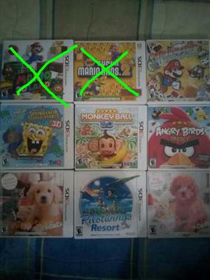 Juegos Nintendo 3ds Originales