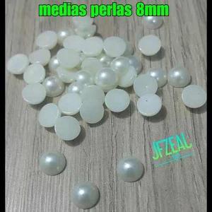 Medias Perlas 8mm