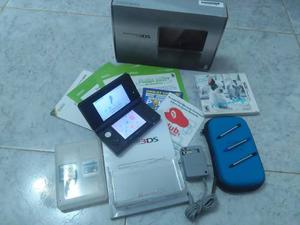 Nintendo 3ds + 3 Juegos Y Accesorios