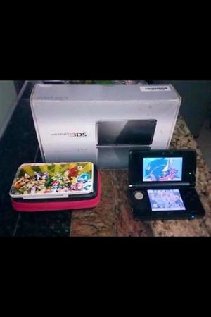 Nintendo 3ds Con Caja Cargador 8gb Chipeado R4y 1 Juego Org
