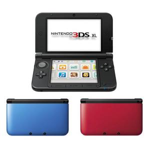 Nintendo 3ds Xl Rojo/azul Original Somos Tienda Fisica