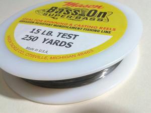 Nylon 0.30 X 229 Mts Super Bass Premium Carbon 15lbs Mason