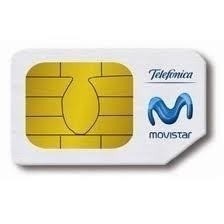 Sim Card Chip Linea Movistar Movil