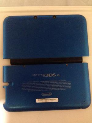Tapa Carcaza Nintendo 3ds Xl Azul Original