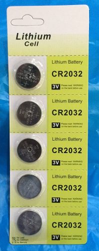 Bateria, Pilas Lithium Cr, (Tiras De 5 Unidades).