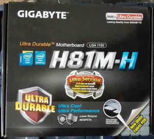 Cajas Vacias Tarjetas Madre Asrock  H61 Y Gigabyte H81