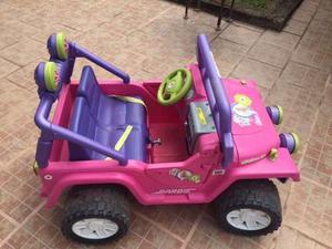 Carro Barbie Mod. Jeep A Bateria 2 Puestos