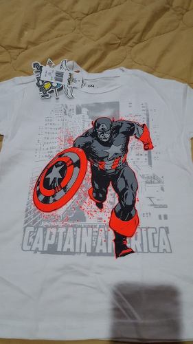 Franelas Para Niños Super Heroes