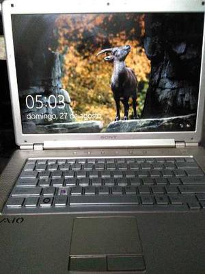 Laptop Sony Vaio Core 2 Duo 3gb Ram 14.1 Negociable