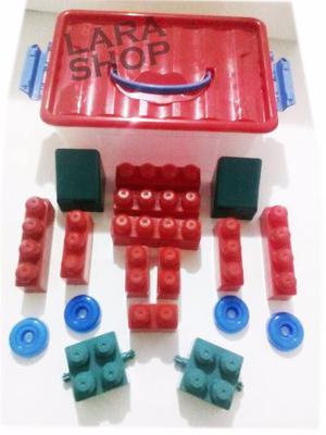 Maletin Lego Piezas Gigantes Juguete Didactico Bebe Niño