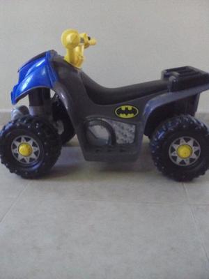 Moto Electrica Cuatro Ruedas Fisher Price Batman
