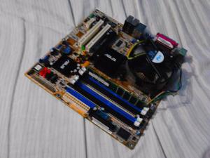 Placa Madre Asus Con Procesador Intel Celeron Y Memoria Ram