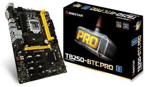 Tarjeta Madre Biostar Tb250 Btc Pro 12xpcie Lga Ddr4