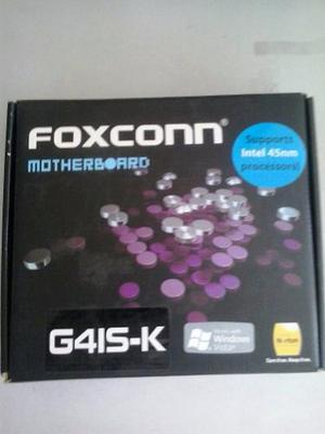 Tarjeta Madre Foxconn G41s-k