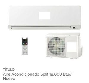 Aire Acondicionado Split  Btu// Nuevo