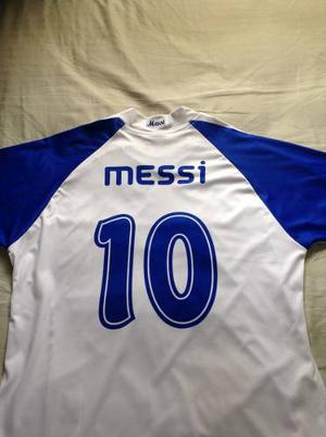 Camisa Original De Leo Messi Vs Resto Del Mundo. Talla L.