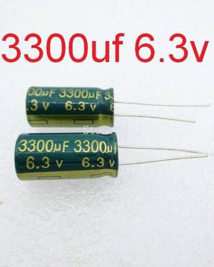 Capacitor Condensador uf 6.3v 105º Electronica Filtro