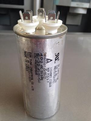 Capacitor Doble Para Aire Acondicionado 30/6mf