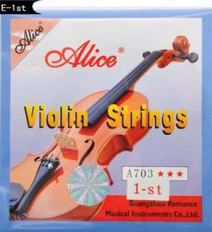 Cuerda Individual Mi Para Violín (1era) Marca Alice A703!!!