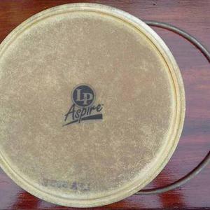 Cuero O Parche De Bongo Lp Original. Hembra, Talla 8 1/4