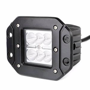 Faro 6 Led Empotrar 24w Jeep Toyota Hid