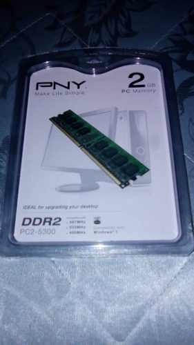 Memoria Ram Ddr2 Pc De 2gb Pny Nueva